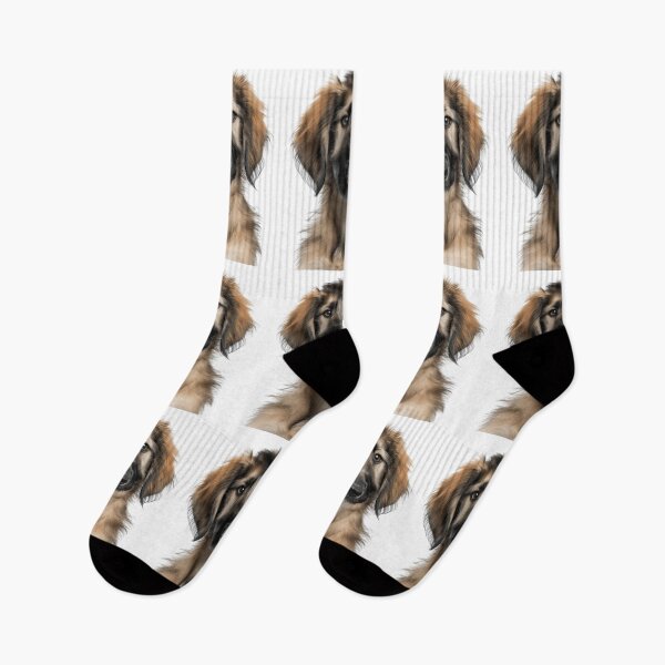 Item preview, Adorable Afghan Hound puppy for Cute Kabul Hound puppy lovers designed and sold by LazyOwlStore.