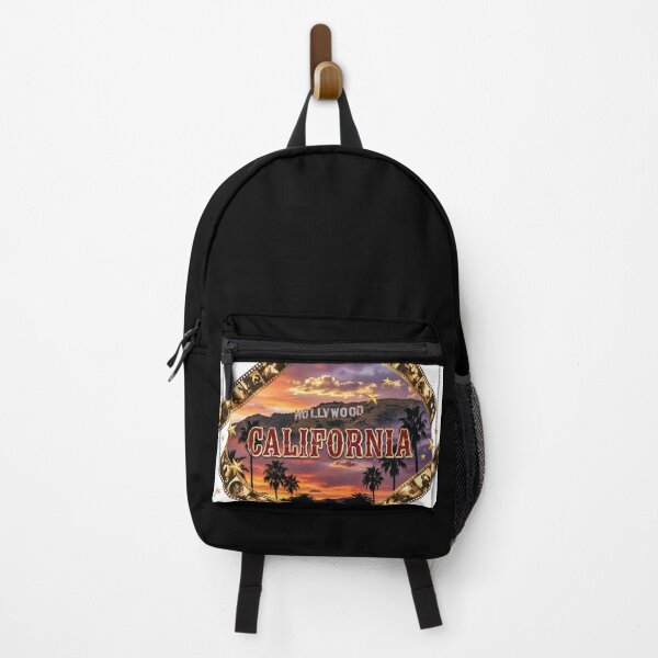Item preview, *Hollywood Sunset CALIFORNIA with Film Reel and Stars - Vintage Movie Design* designed and sold by Petringo.