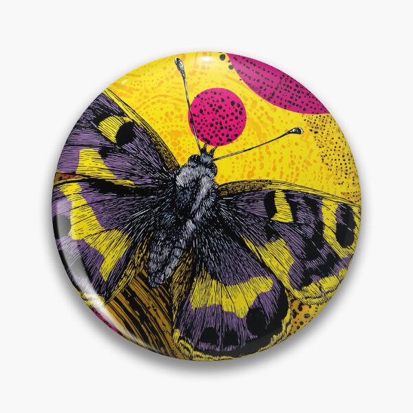 Item preview, Colorful Butterfly Pop Art, Teal Purple Yellow Abstract Wings Art designed and sold by daila70.