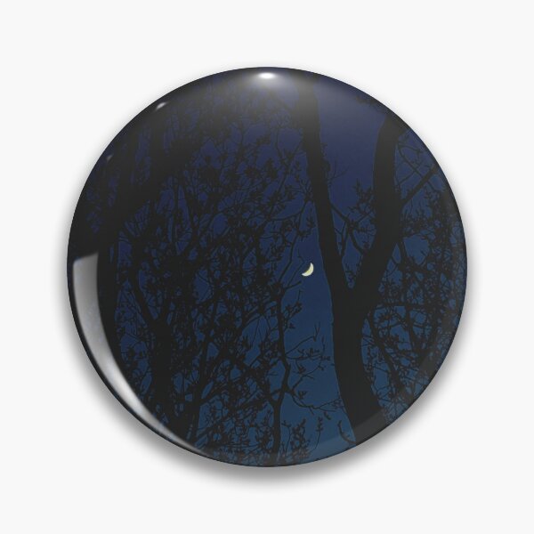 Item preview, branches framing a crescent moon (scotland) (april 2026) designed and sold by photosbykel.