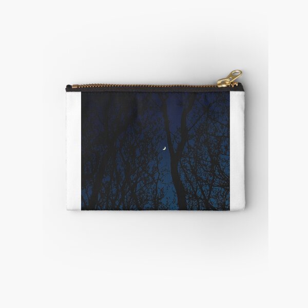 Item preview, branches framing a crescent moon (scotland) (april 2026) designed and sold by photosbykel.