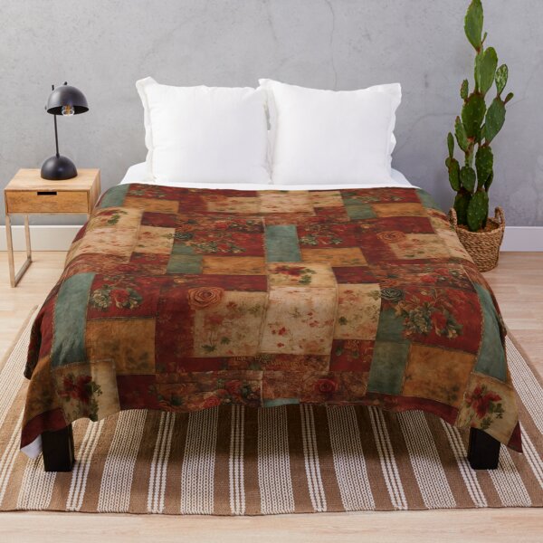 Item preview, Antique Patchwork Texture Design designed and sold by Peac7e.