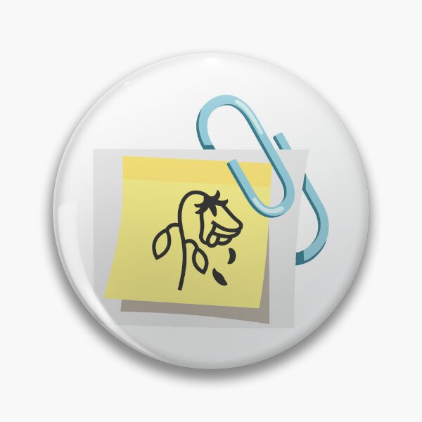 Item preview, wilted rose on sticky note designed and sold by Yeebus's Variety Store.
