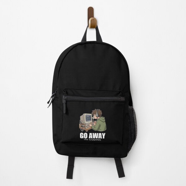 Item preview, Retro Lofi Developer - Go Away I'm Coding - 90s Aesthetic Tech Art designed and sold by Osmose-Studio.