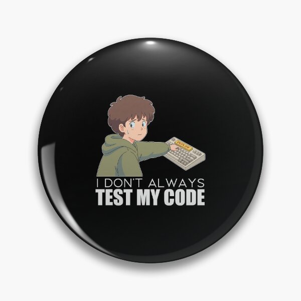 Item preview, Retro Lofi Software Engineer - I Dont Always Test My Code - 90s Humor Art designed and sold by Osmose-Studio.