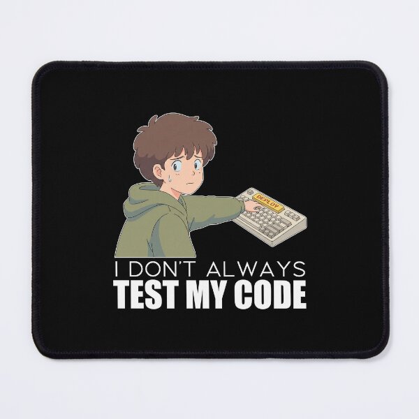 Item preview, Retro Lofi Software Engineer - I Dont Always Test My Code - 90s Humor Art designed and sold by Osmose-Studio.