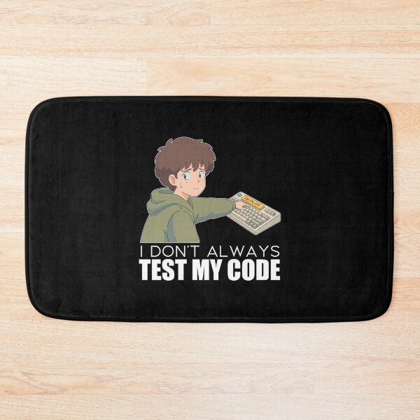 Item preview, Retro Lofi Software Engineer - I Dont Always Test My Code - 90s Humor Art designed and sold by Osmose-Studio.