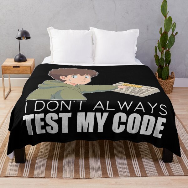 Item preview, Retro Lofi Software Engineer - I Dont Always Test My Code - 90s Humor Art designed and sold by Osmose-Studio.