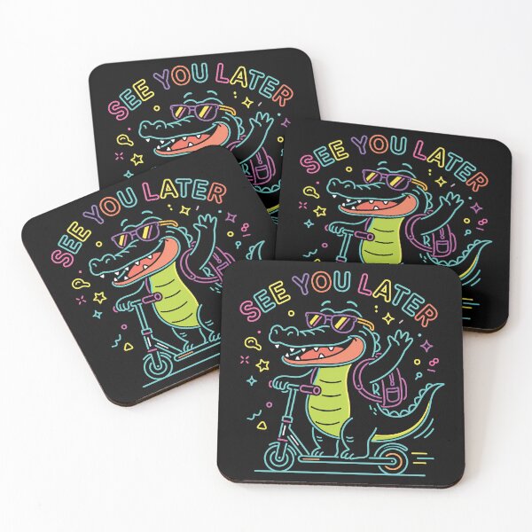 Item preview, See You Later Neon Alligator Cute Later Gator Last Day of School designed and sold by OndaLifeCo.
