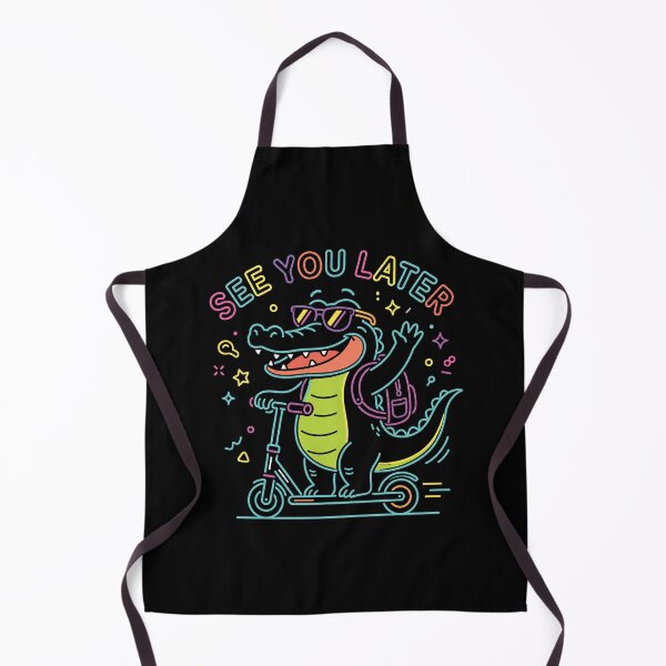 Item preview, See You Later Neon Alligator Cute Later Gator Last Day of School designed and sold by OndaLifeCo.
