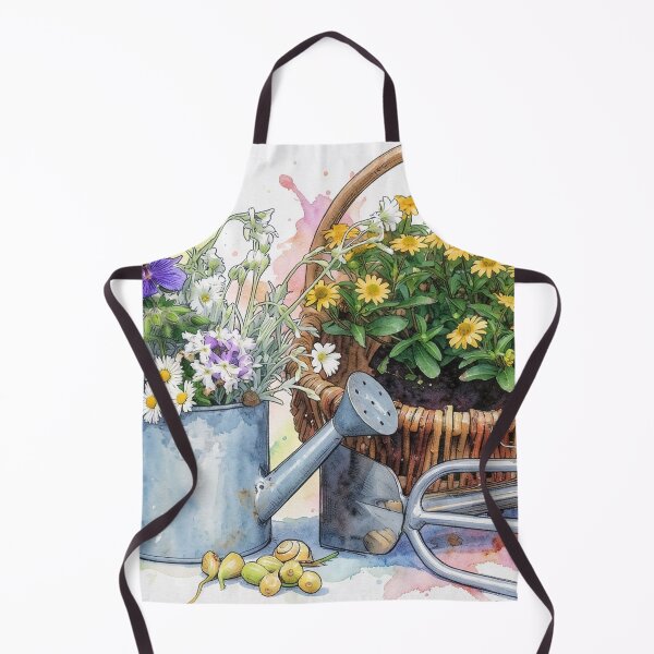 Item preview, Gardening in Watercolor designed and sold by tomorrowsart.