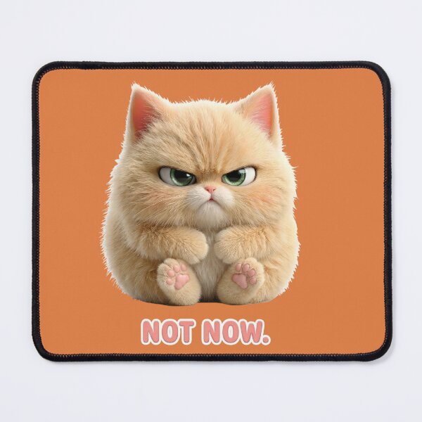 Item preview, Angry Kitty Not Now designed and sold by MegaNovaArt.