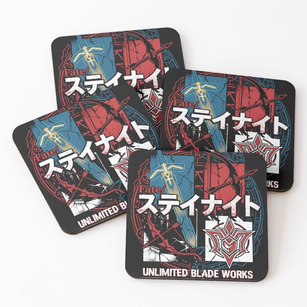 Item preview, Fate Stay Night Unlimited Blade Works Anime designed and sold by Senpaiwaves.