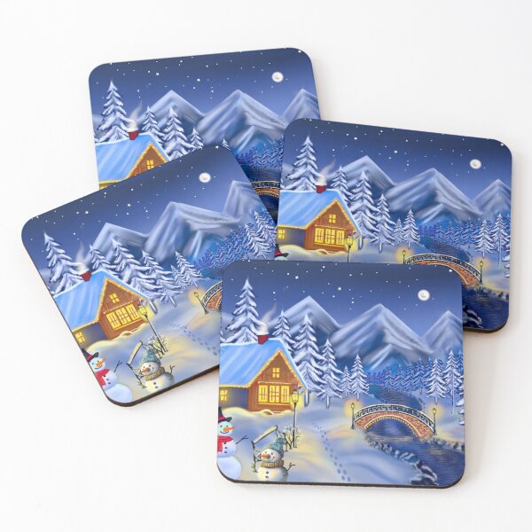 Item preview, Winter Wonderland Under the Stars designed and sold by rrr-digitalarts.