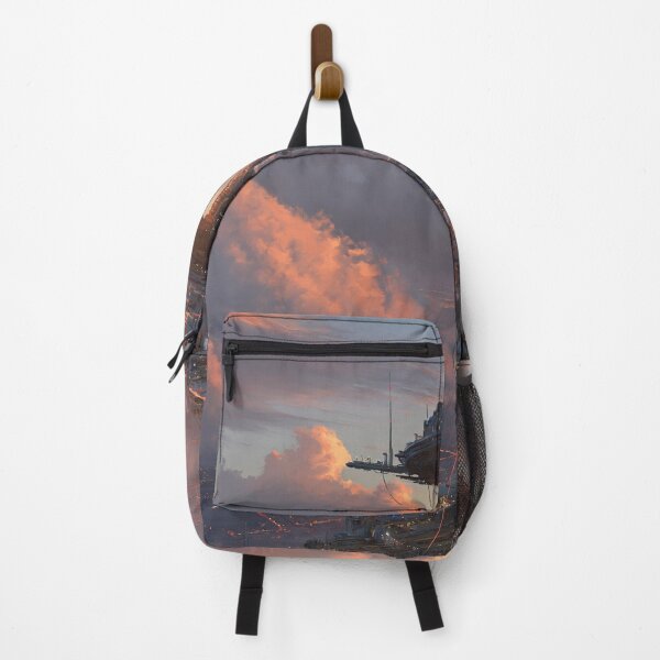 Item preview, Cyberpunk Sky Tower Sunset designed and sold by Visual Foundry.