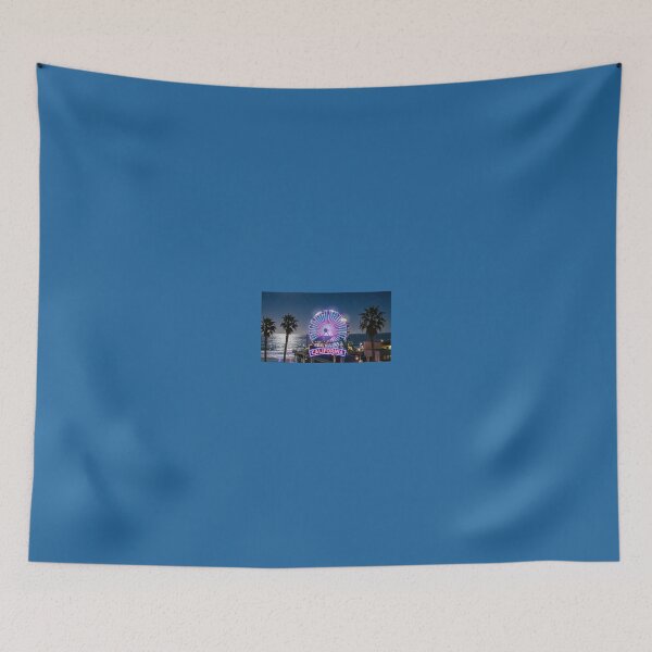 Item preview, *Neon CALIFORNIA Pier Night - Ferris Wheel & Palm Trees Beach Design* designed and sold by Petringo.