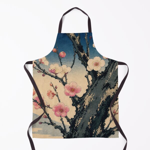 Item preview, Japanese Plum - Vintage Traditional Ukiyo-e Woodblock Print Style designed and sold by bapupa.