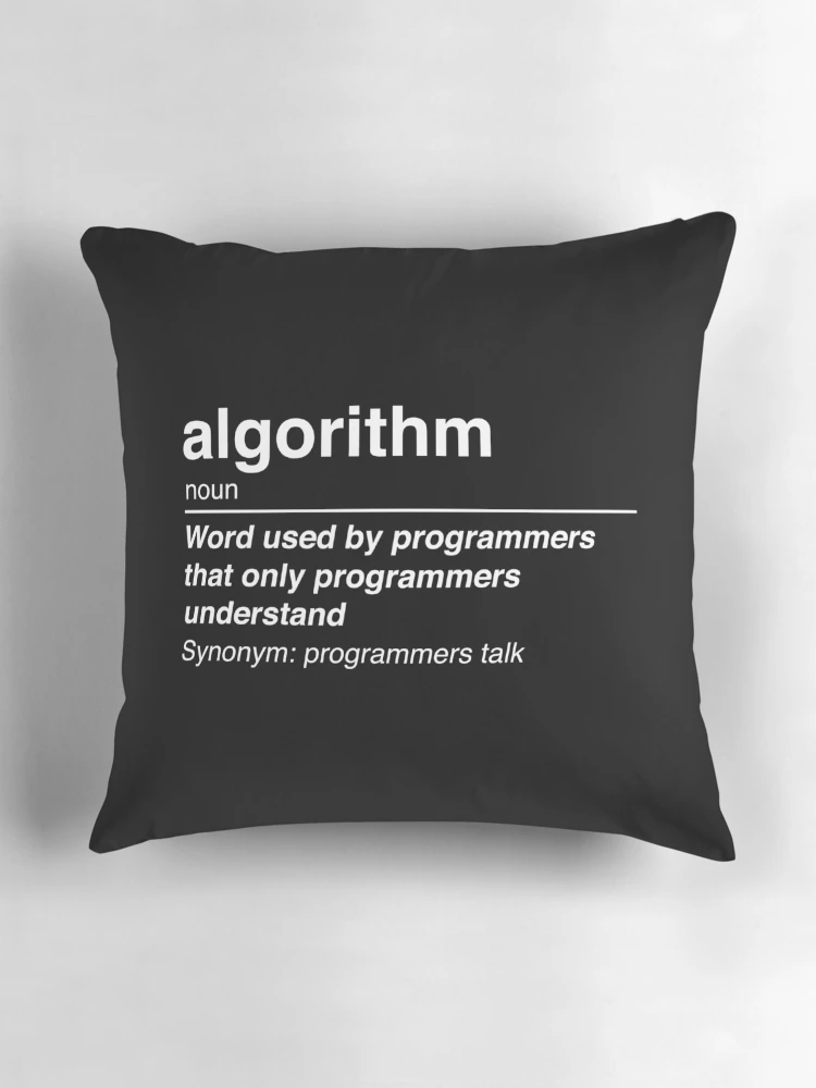 Thumbnail 3 of 4, Pillow, Algorithm designed and sold by KeepOnCoding.