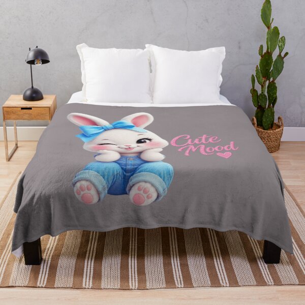 Item preview, Cute Mood Bunny T-Shirt designed and sold by Aimetoi.
