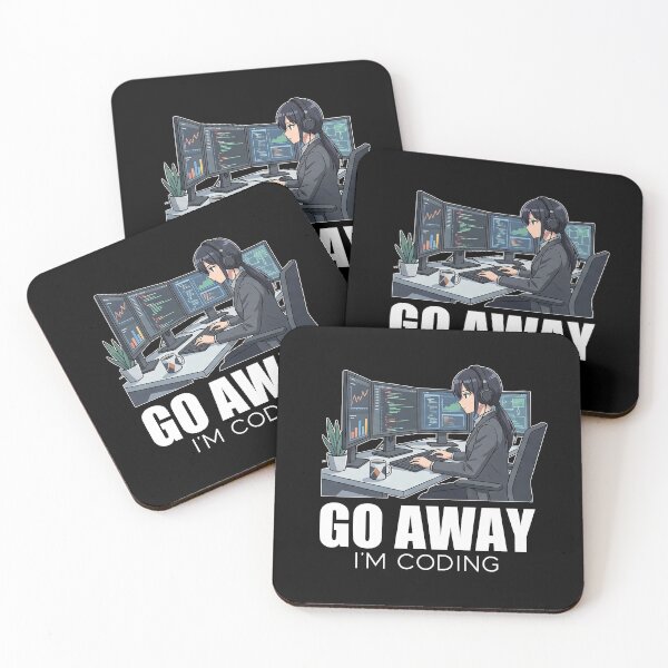 Item preview, Deep Work Developer - Go Away I'm Coding - Professional Tech Aesthetic designed and sold by Osmose-Studio ⭐⭐⭐⭐⭐.