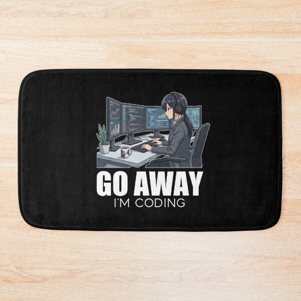 Item preview, Deep Work Developer - Go Away I'm Coding - Professional Tech Aesthetic designed and sold by Osmose-Studio.