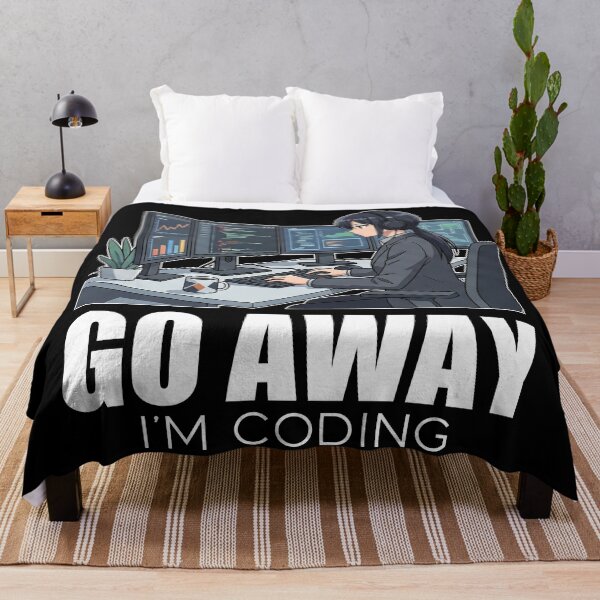 Item preview, Deep Work Developer - Go Away I'm Coding - Professional Tech Aesthetic designed and sold by Osmose-Studio.