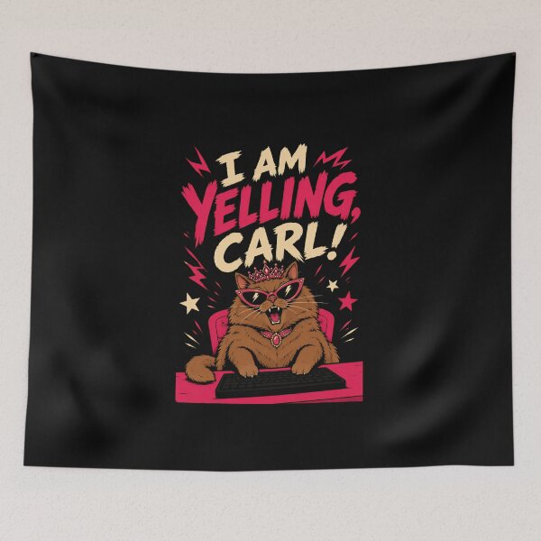 Item preview, dungeon crawler carl - i am yelling carl designed and sold by LgndryPhoenix.