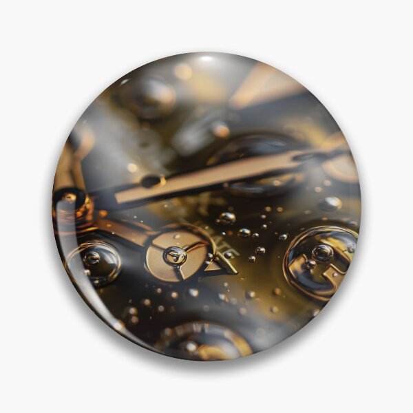 Item preview, Luxury Golden Watch Mechanism Close-Up designed and sold by Visual Foundry.