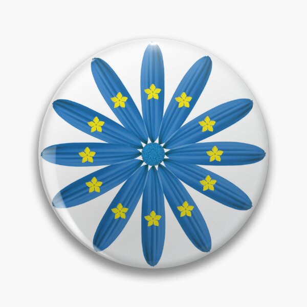 Item preview, Fantasy Flower Flag - European Union designed and sold by debzydesign.