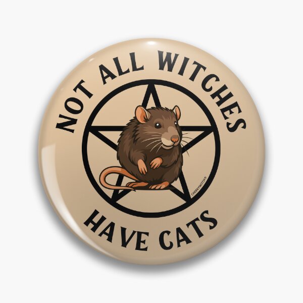 Item preview, Not All Witches Have Cats Rat Lover Cheeky Witch® designed and sold by cheekywitch.