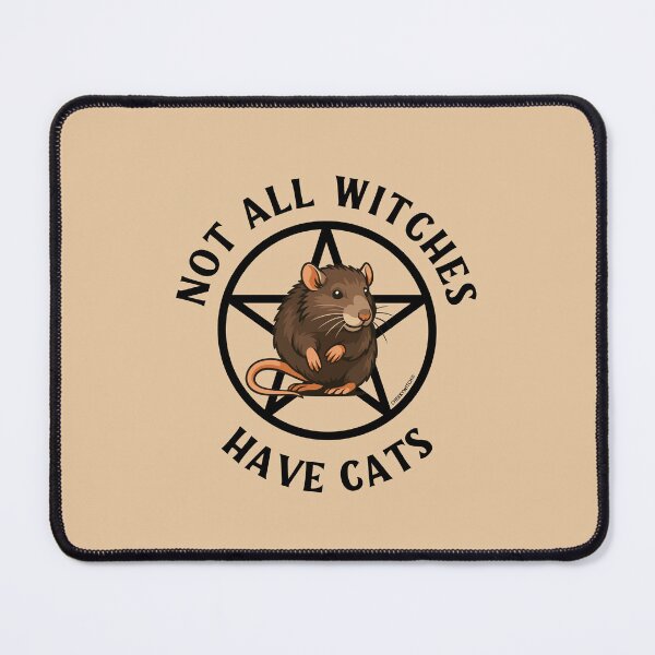 Item preview, Not All Witches Have Cats Rat Lover Cheeky Witch® designed and sold by cheekywitch.