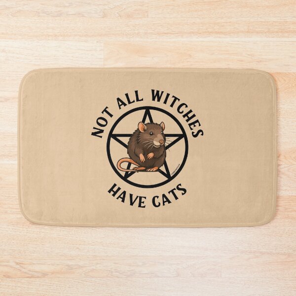 Item preview, Not All Witches Have Cats Rat Lover Cheeky Witch® designed and sold by cheekywitch.