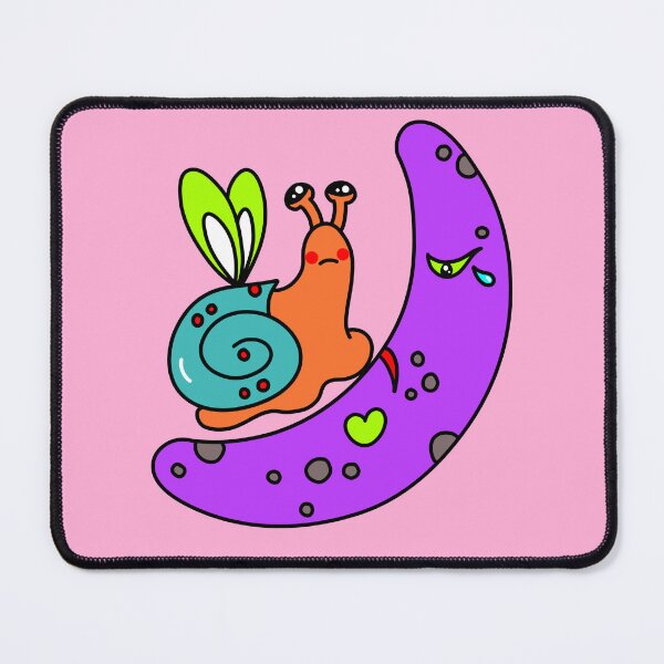 Item preview, The Snail Comforts the Heartbroken Moon designed and sold by EMILYVU22.
