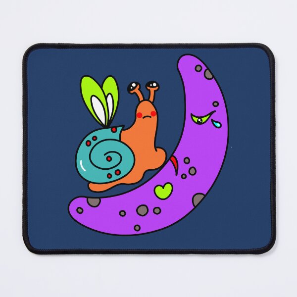 Item preview, The Snail Comforts the Heartbroken Moon designed and sold by EMILYVU22.