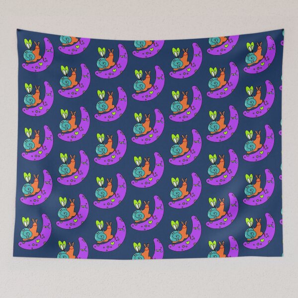 Item preview, The Snail Comforts the Heartbroken Moon designed and sold by EMILYVU22.