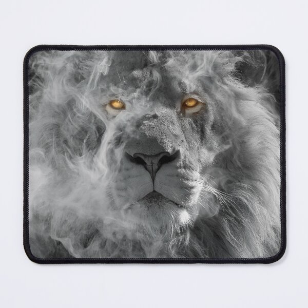 Item preview, Majestic White Lion Golden Eyes designed and sold by Visual Foundry.