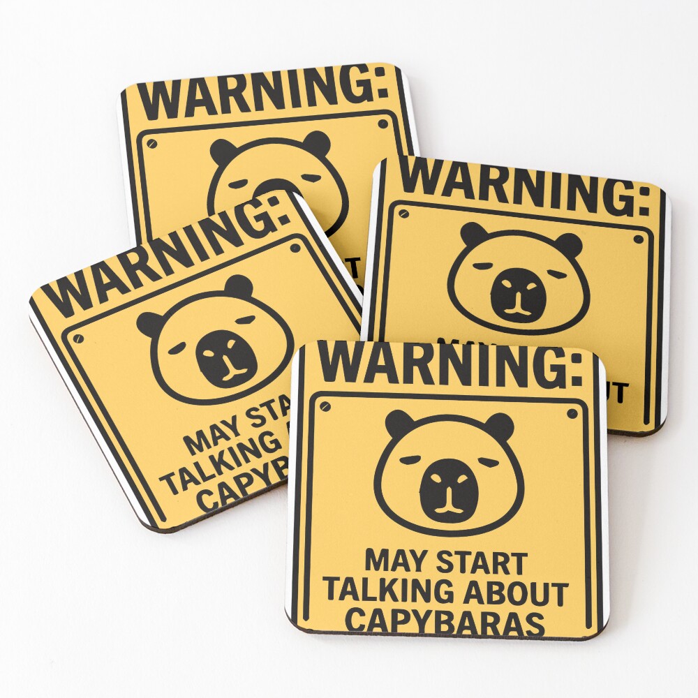 Item preview, Coasters (Set of 4) designed and sold by RedStreamStudio.