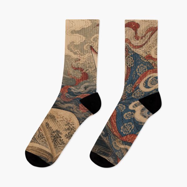 Item preview, Kitsune's Grimoire - Vintage Traditional Japanese Ukiyo-e Woodblock Print Style designed and sold by bapupa.