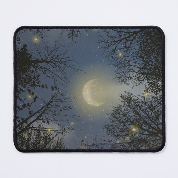 Item preview, Where the Fireflies Remember the Moon designed and sold by EnchantedLayers.