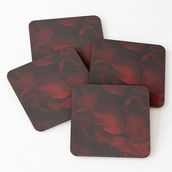 Item preview, Elegant Red Petals Pattern designed and sold by ZedColors.