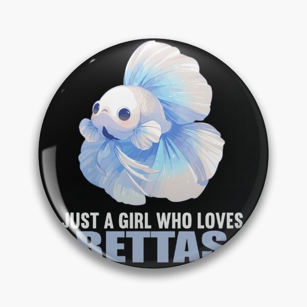 Item preview, Kawaii Betta Fish Just A Girl Who Loves Bettas Cute Siamese Fighting Fish designed and sold by haitrieuic96.