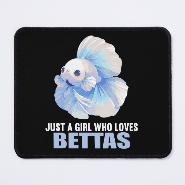 Item preview, Kawaii Betta Fish Just A Girl Who Loves Bettas Cute Siamese Fighting Fish designed and sold by haitrieuic96.