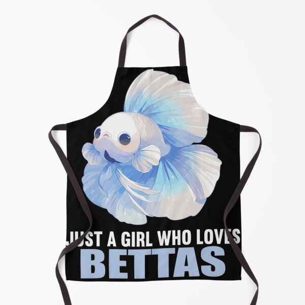 Item preview, Kawaii Betta Fish Just A Girl Who Loves Bettas Cute Siamese Fighting Fish designed and sold by haitrieuic96.