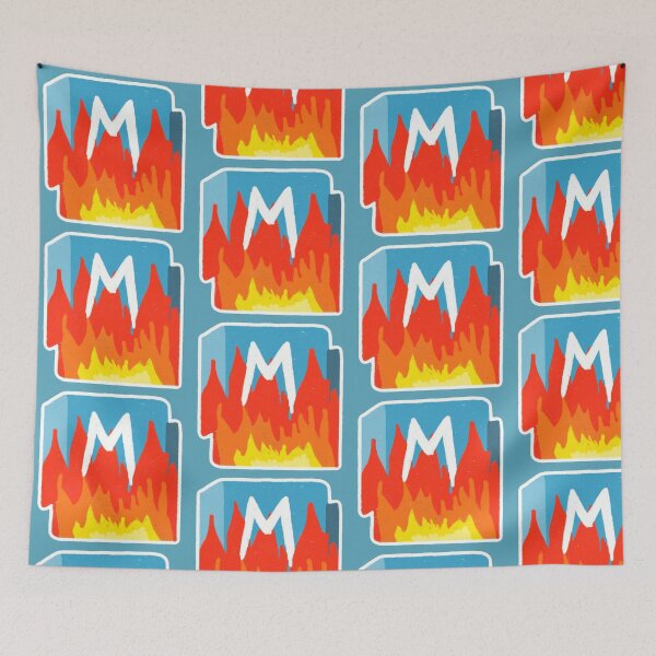 Item preview, Autodesk Maya on fire designed and sold by FatPotoo.