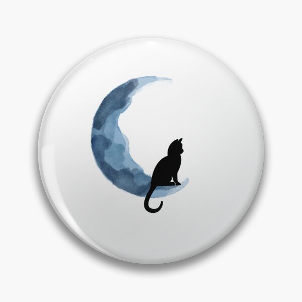 Item preview, The Moonlight Cat designed and sold by InikaClapham.