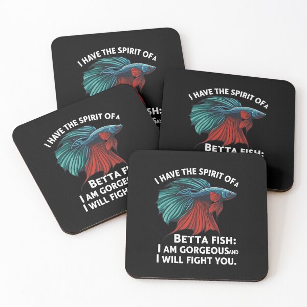 Item preview, Spirit of a Betta Fish - I Am Gorgeous and I Will Fight You designed and sold by haitrieuic96.