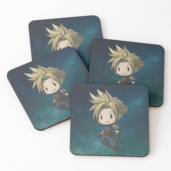 Item preview, Chibi Buster‑Blade Hero | Cute Spiky‑Haired Warrior designed and sold by MyChibiArts.