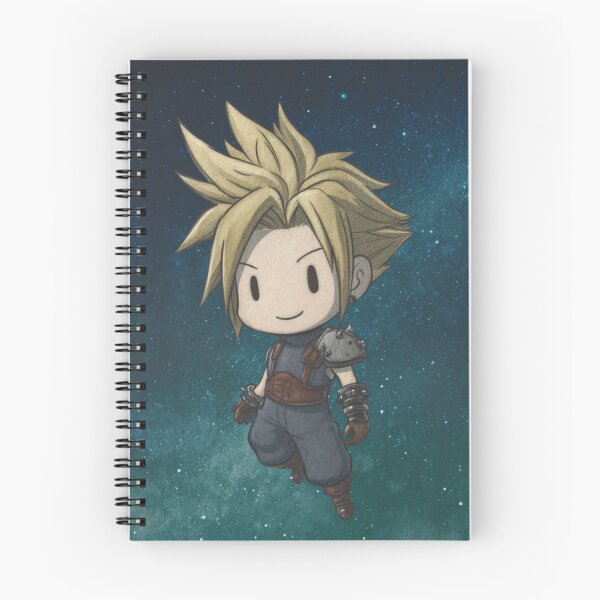 Item preview, Chibi Buster‑Blade Hero | Cute Spiky‑Haired Warrior designed and sold by MyChibiArts.
