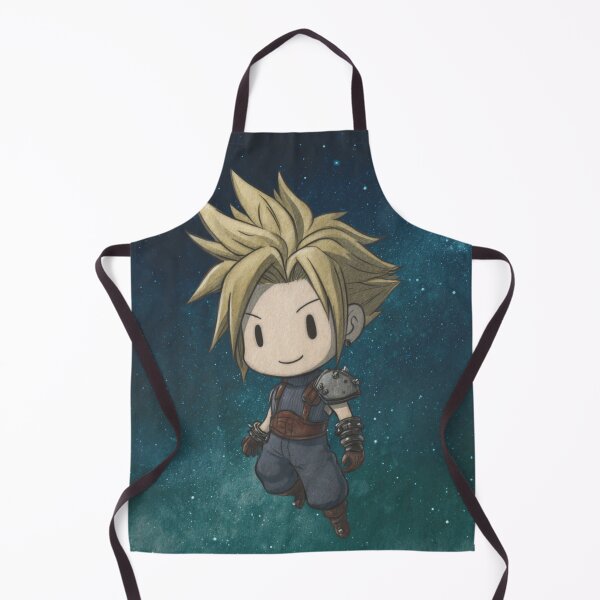 Item preview, Chibi Buster‑Blade Hero | Cute Spiky‑Haired Warrior designed and sold by MyChibiArts.