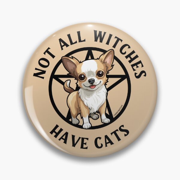 Item preview, Not All Witches Have Cats Chihuahua Lover Cheeky Witch® designed and sold by cheekywitch.